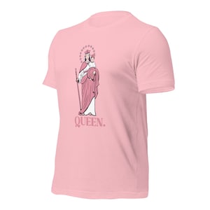 Queen, Virgin Mary tee, Queen of Heaven tee, Catholic tee shirt