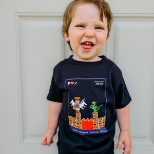 Chemise Saint-Michel pour tout-petit, chemise catholique, cadeau catholique