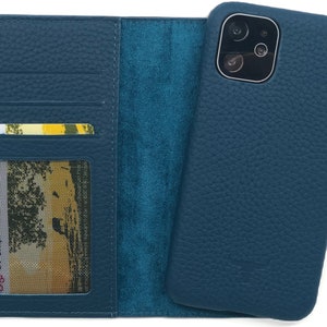 Full Leather Covered Magnetic Detachable Wallet Case in Yellow by Dutchic 6.1 Apple iPhone 11