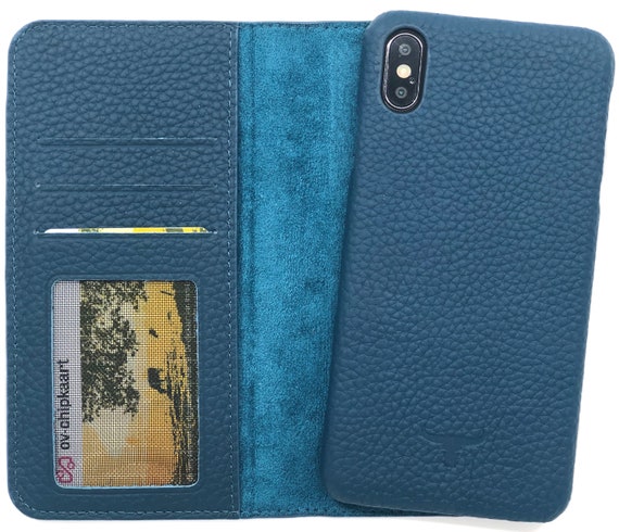 Full Leather Covered Magnetic Detachable Wallet Case in Yellow by Dutchic 6.1 Apple iPhone 11