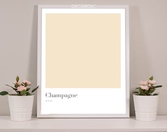 Wine print scandi poster Nordic home decor Nordic print Living room accents Housewarming gift Wall Art print wine poster Champagne print art