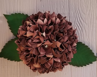 Foam Hydrangea wall art