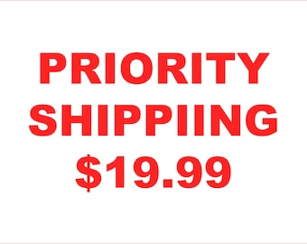 Priority Shipping Upgrade