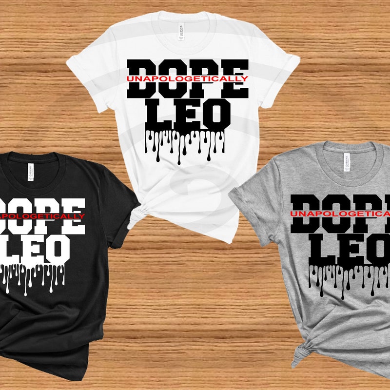 Shirt with Elaborate Leo Print