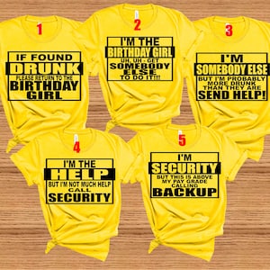 Birthday Shirts For A Girls Trip Weekend Party Shirts That Say If Found Drunk Cruise - Vacation