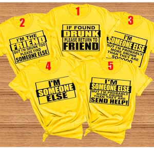Matching Girls Trip Shirts: Funny Group Vacation Tees