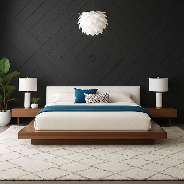 Custom Accent Wall Design: 2D/3D Plans + DIY Guide (Digital Download)