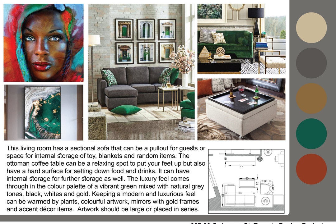 Online Interior Design | Floor Planning and Mood Board | 3D ...