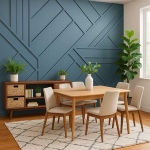 Customized Accent Wall Plans - Design, Consultation and Installation Instructions - Digital Item