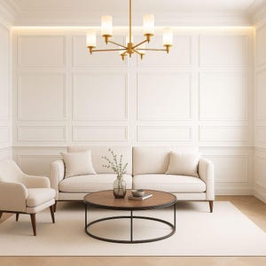 Custom Digital Accent Wall Plan: DIY 2D/3D Panel Design (PDF Guide Included) image 3