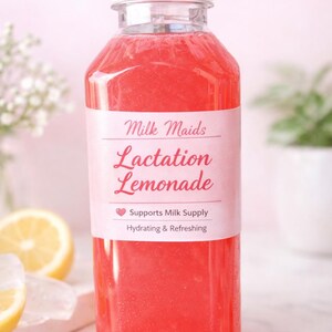 Strawberry lactation lemonade/lemon iced tea/lemonade  **16 oz bottle**