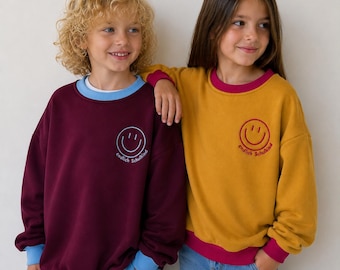 Oversized Einschulung Pullover | Endlich Schulkind Sweatshirt | Schulanfang | Grundschule | Geschenk Einschulung | erste Klasse