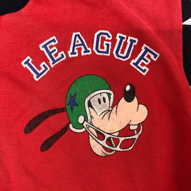 Vintage Unisex Kids Childrens Disney Varsity Sweatshirt Jacket Top 1990s Age 7-8 Marks /& Spencer UK