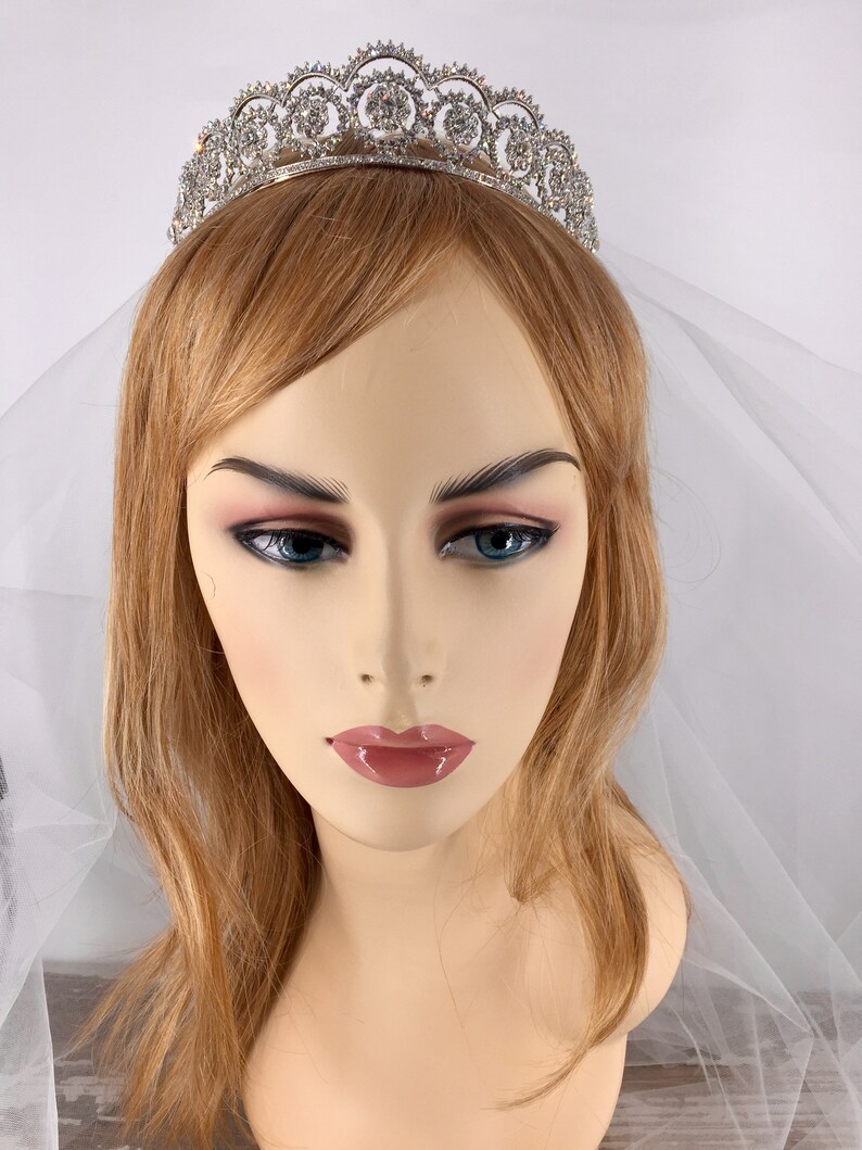 Swarovski Bridal Tiara Royal Tiara Replica Royal Wedding Etsy