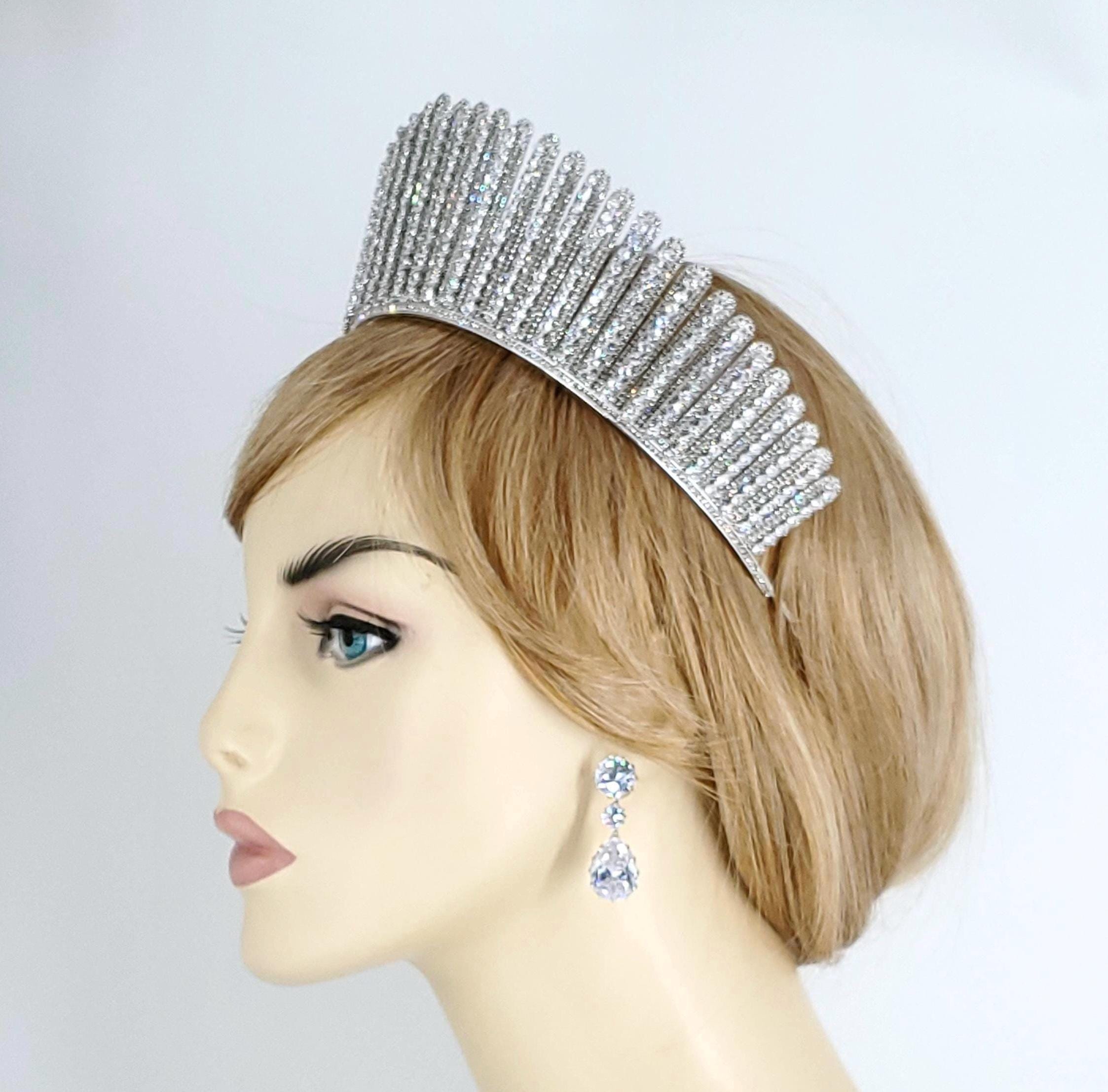 Full Size Queen Alexandra's Diamond Kokoshnik Tiara Replica