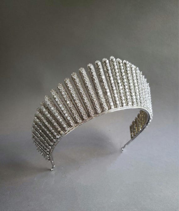 Full Size Queen Alexandra's Diamond Kokoshnik Tiara Replica