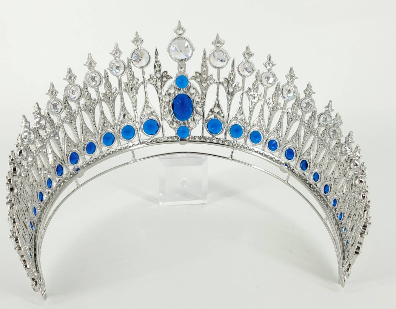Sapphire Tiara, Queen Maxima Replica, Blue Bridal Crown - Etsy 日本