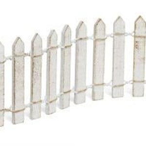 Fairy Garden Picket Fence - 12 Inches Long