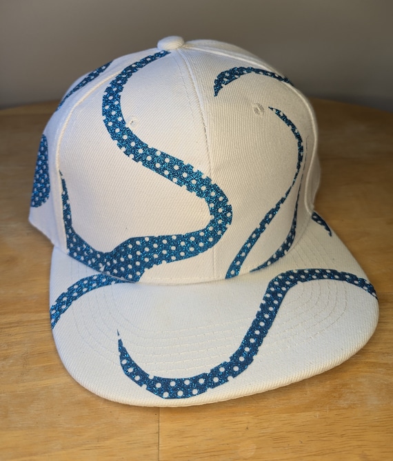 One of kind design hat One-of-a-kind Baseball Cap - Etsy main image 2