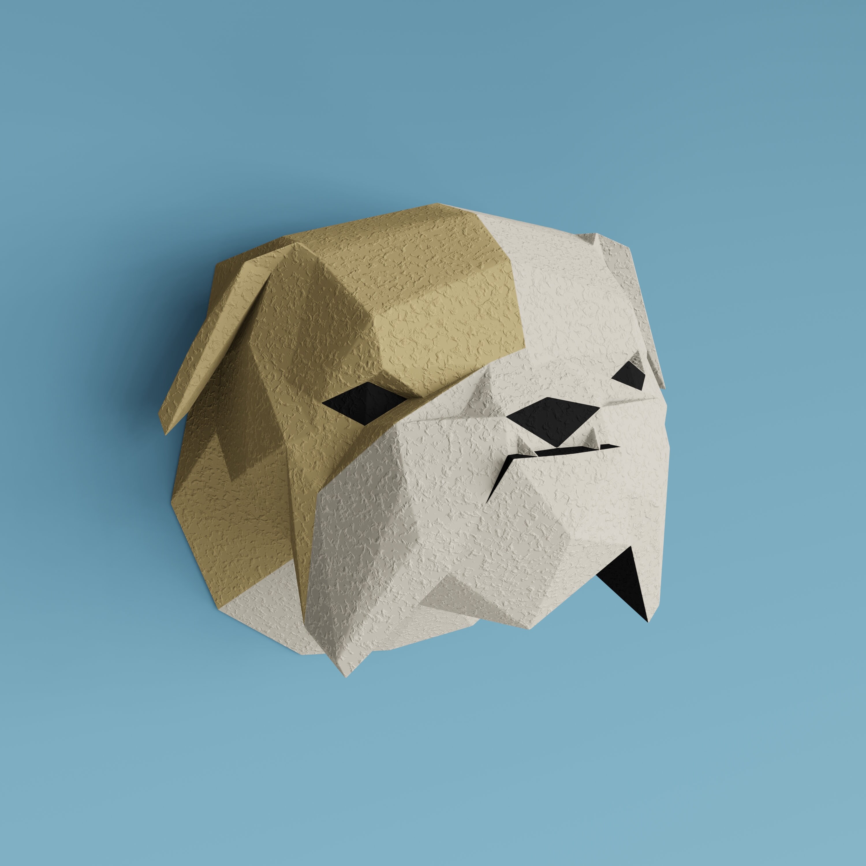 Pre Cut Kit SCOOBY DOO Trophy Low Poly Papercraft Model Printable Pre Cut Kit SCOOBY DOO Trophy Low Poly Papercraft Model Printable