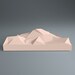 DIY Papercraft Terrain 3d Sculpture. Mountain Model. Download PDF ...
