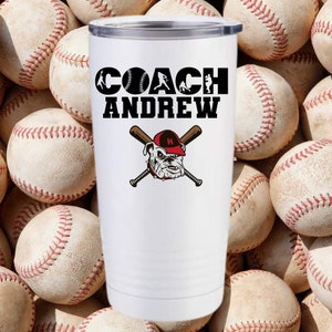 Baseball Coach Travel Mug ** Coach Gift ** Coach Appreciation