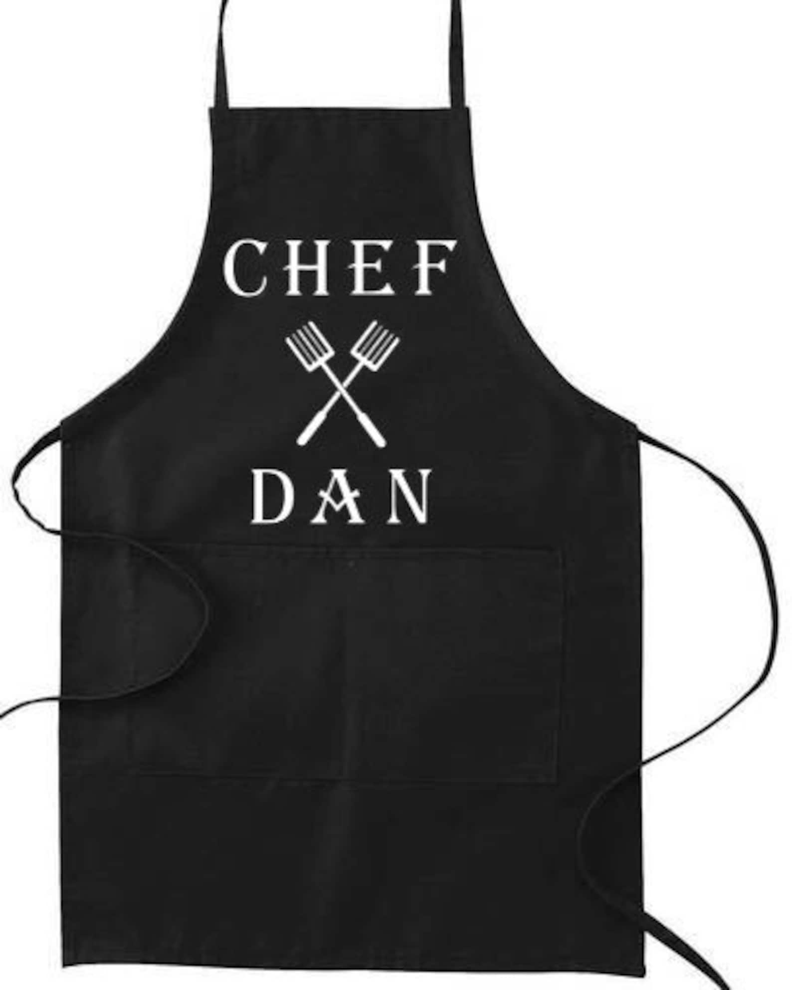 Mens Grilling Apron Chef Apron Custom Grill Apron Etsy