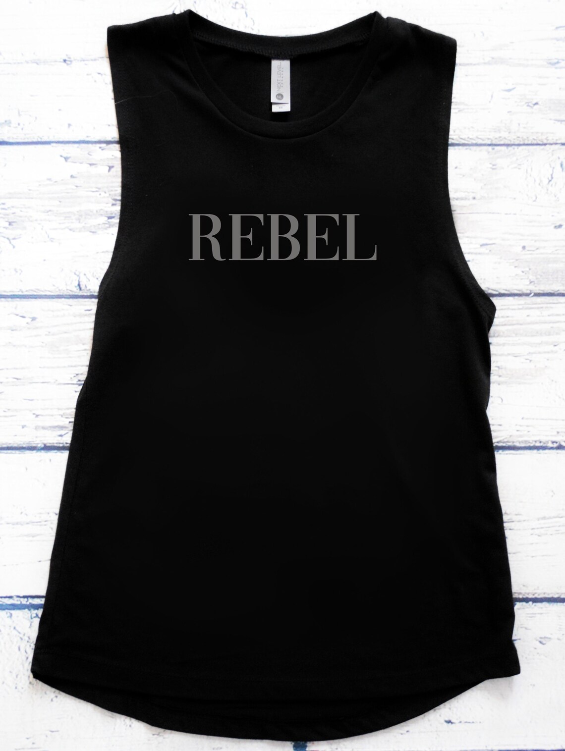 Rebel Tank Top Women's Workout Tank Muscle Tank Etsy