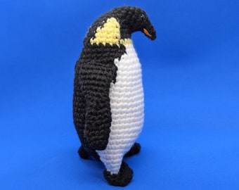 PATRÓN Patrón de crochet pingüino emperador descarga PDF amigurumi (solo en inglés - términos de EE. UU.)