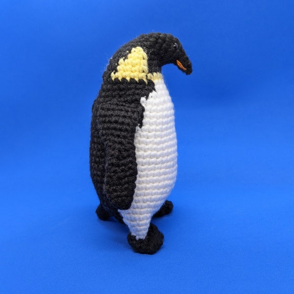 PATTERN Emperor penguin crochet pattern PDF download amigurumi (English only - US terms)