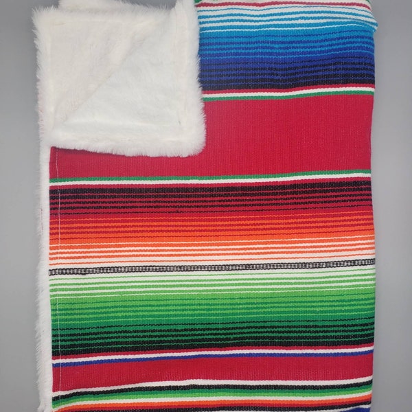 Mexican Sarape / serape baby blanket