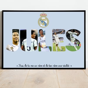 Personalized Football or Rugby poster / PSG / MBAPPE / RONALDO / Griezmann other players / Christmas gifts for children, teenagers, birthdays image 2
