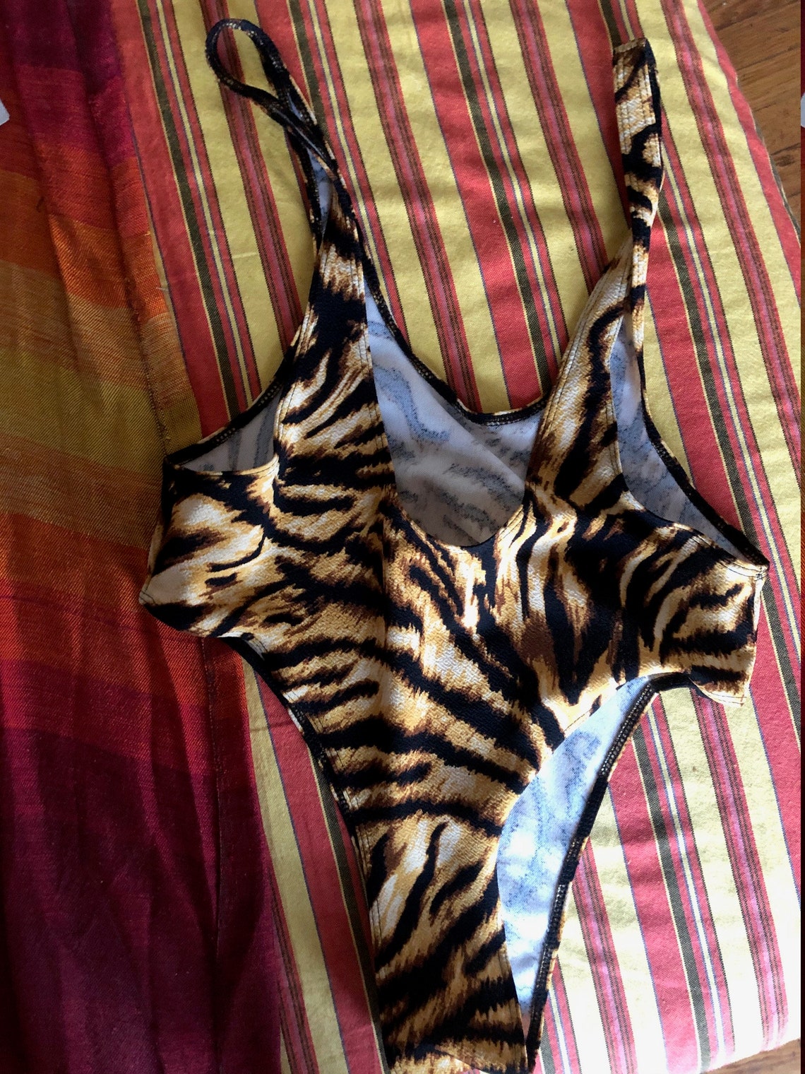 A Tiger Stripes Wrestling Singlet / Leotard for Guys Etsy Ireland