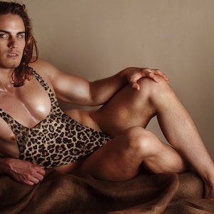 A - Leotard / wrestling singlet / thong for guys