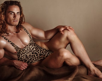 A - Leotard / wrestling singlet / thong for guys