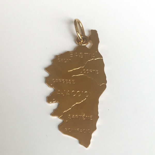 Pendentif Corse or