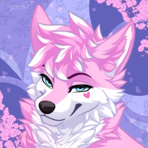 Encargo de ícono peludo personalizado: Foto de perfil/cabeza de fursona con sombreado de celdas – Boceto de arte digital