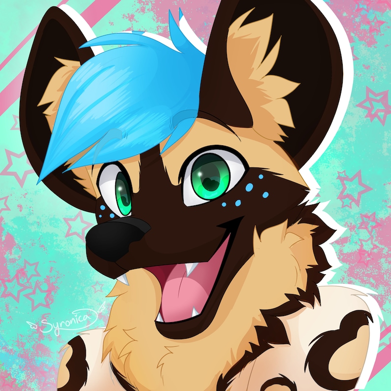 Fursona Profile Pic Commission | Etsy