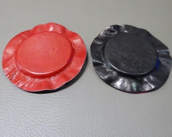 4200 Gauss Ceramic Ferrite Big Round Magnet Pair Dr Isaac Goiz Biomagnetism  EBOOKS Leather