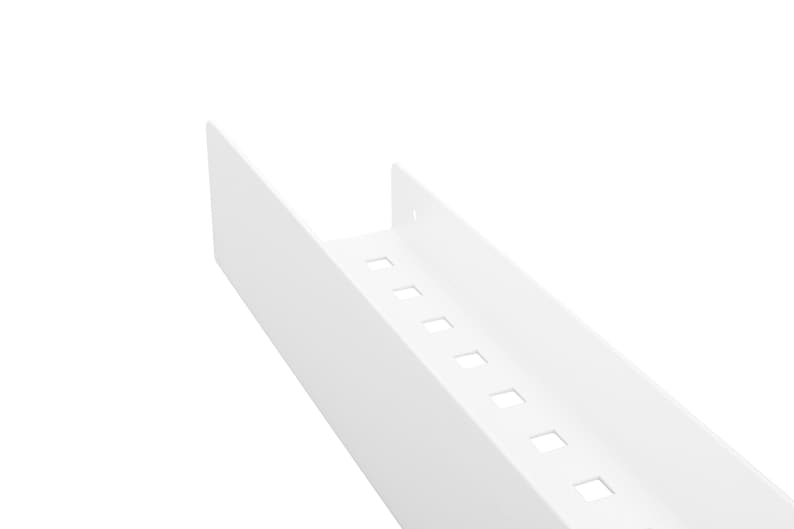 Estante de ducha negro mate, elegante estante de ducha de 30 cm, 50 cm y 70 cm, estante de ducha blanco, alternativa a organizador de ducha, metal mate, estante de baño White matt
