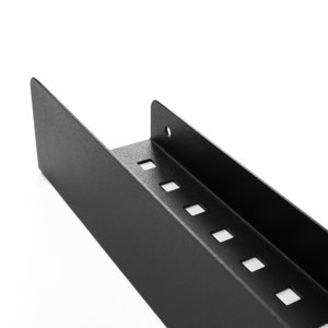 Estante de ducha negro mate, elegante estante de ducha de 30 cm, 50 cm y 70 cm, estante de ducha blanco, alternativa a organizador de ducha, metal mate, estante de baño imagen 10