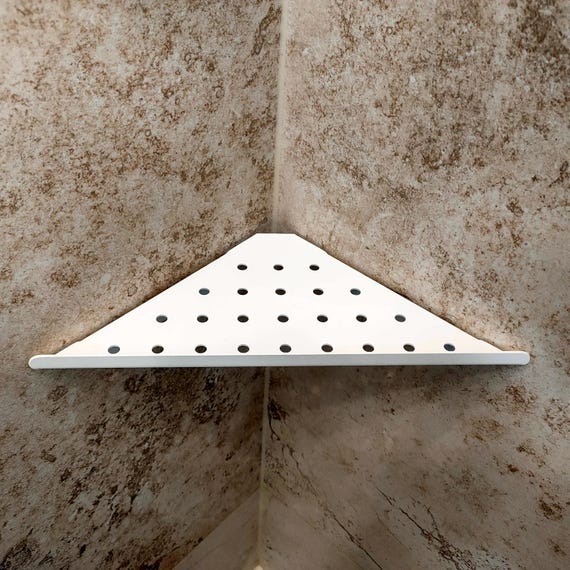 Étagère D'Angle Murale En Bois Étagères Flottantes Pour Salle De Bains Étagères De Rangement