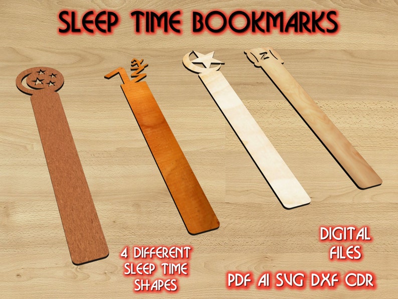 Bookmark SVG DXF AI Cdr Pdf Valentine's Day Gifts Wooden - Etsy