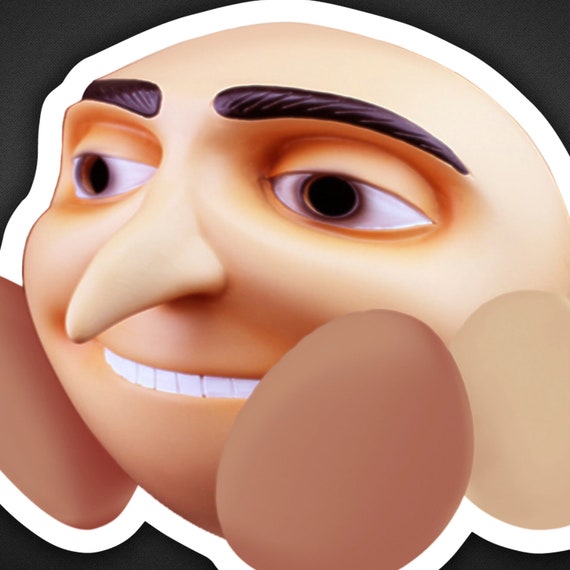 Cursed Image: Gru - Meme - Pillow