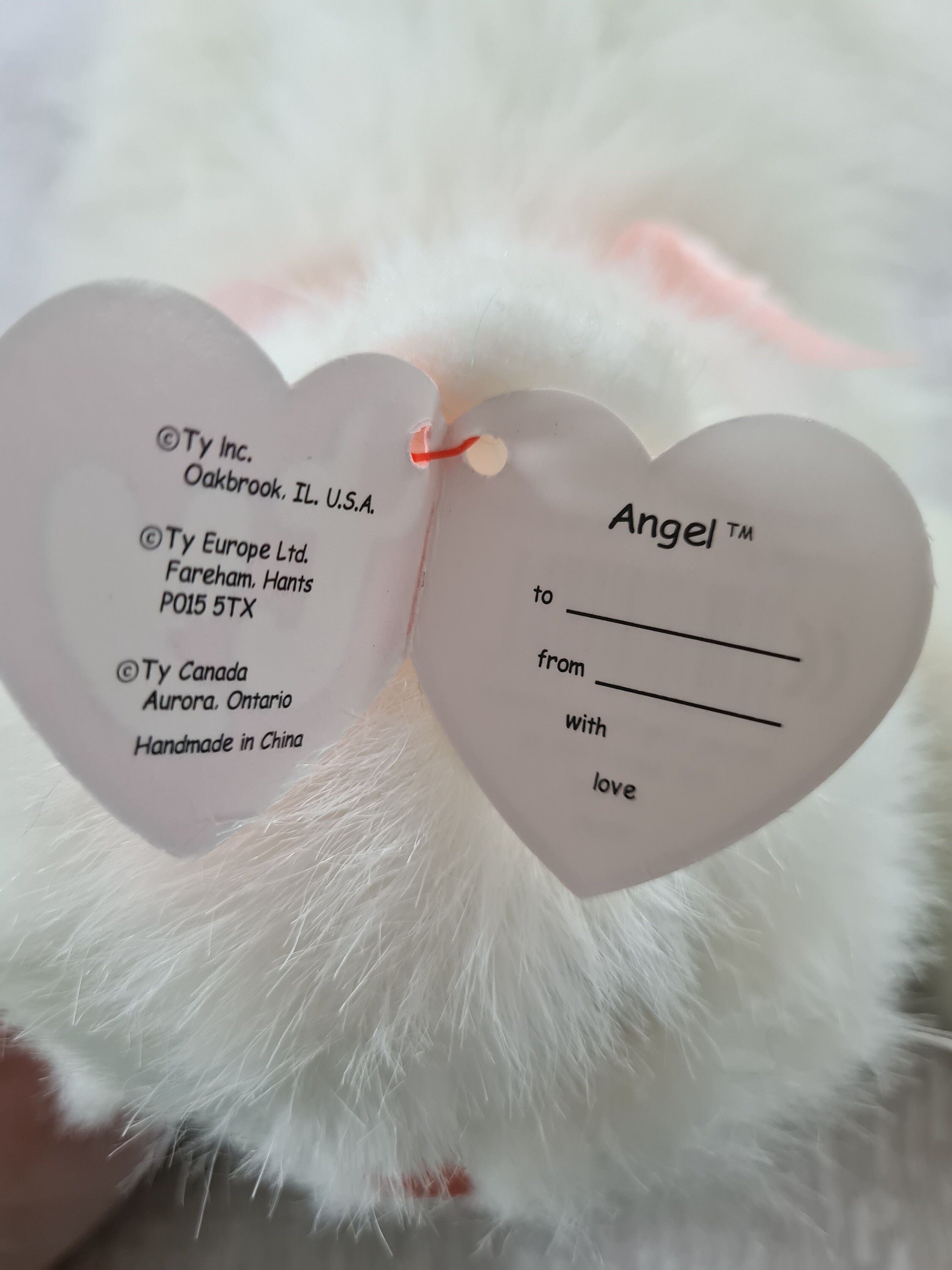 RARE TY Beanie Babies Angel the Cat - Etsy