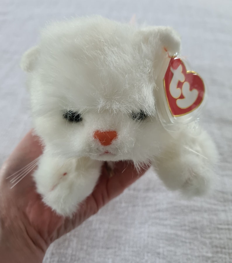 RARE TY Beanie Babies Angel the Cat - Etsy
