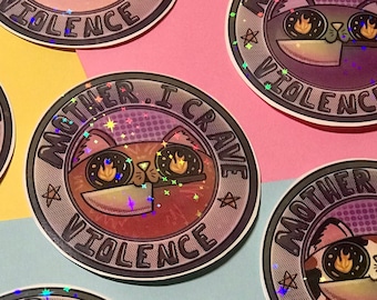I Crave Cat Stickers