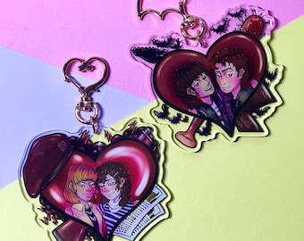 ST | Steve Eddie | Nancy Robin | Charm Keychains