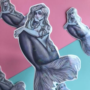 Space Mermaid Sticker