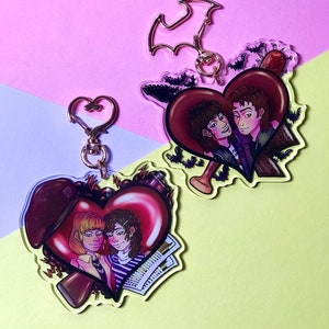 ST | Steve Eddie | Nancy Robin | Charm Keychains